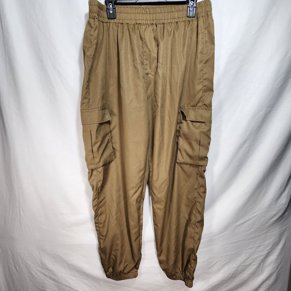 Unbranded Unisex Drawstring Scrub Pants with Size 2xl‎ Brown